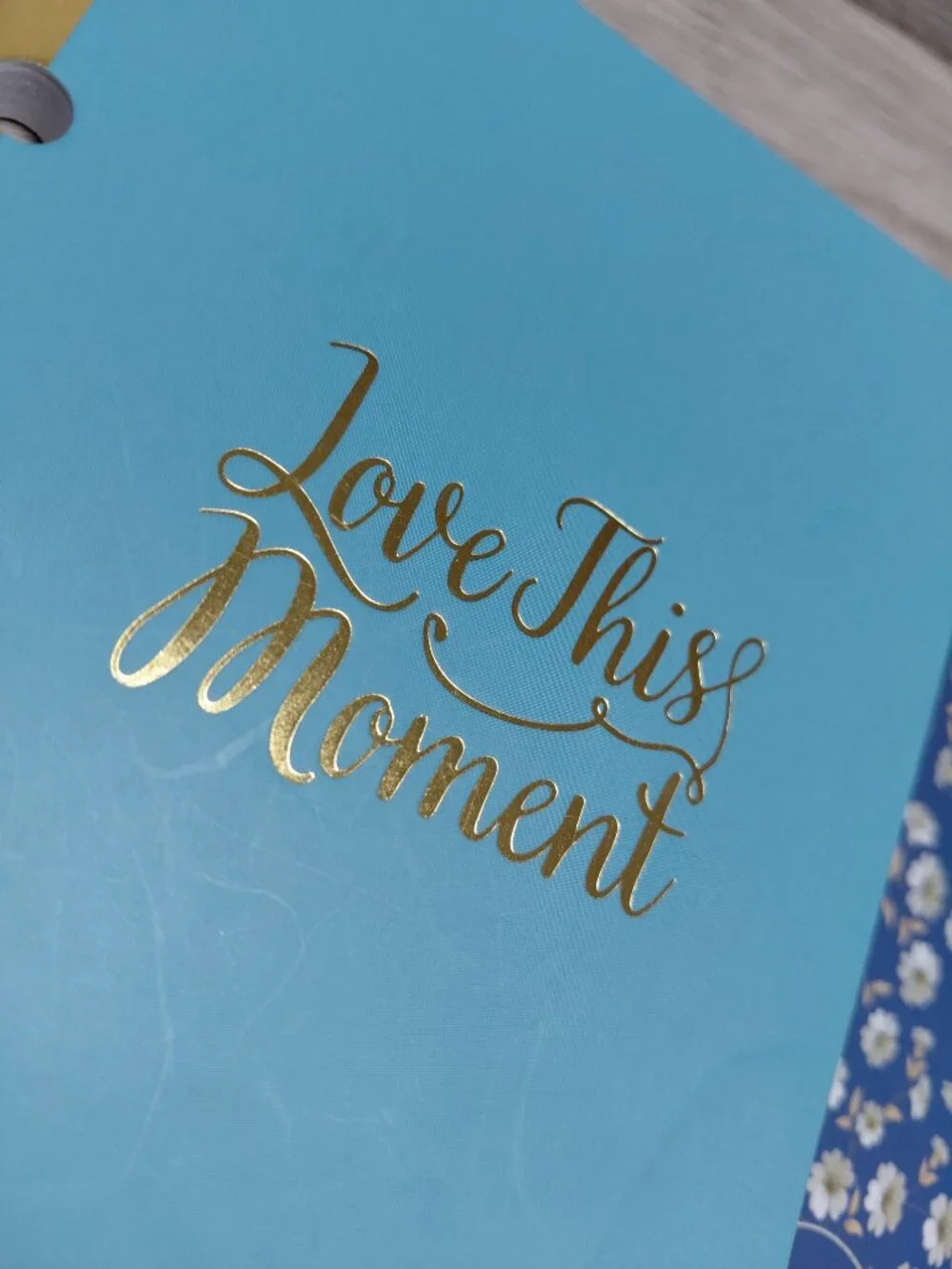 Recollection: Love This Moment Planner Journal with Pen, Highlighter, and Bookma